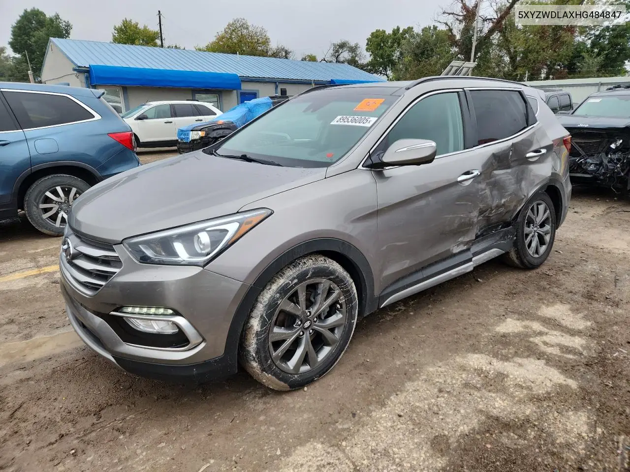 5XYZWDLAXHG484847 2017 Hyundai Santa Fe Sport