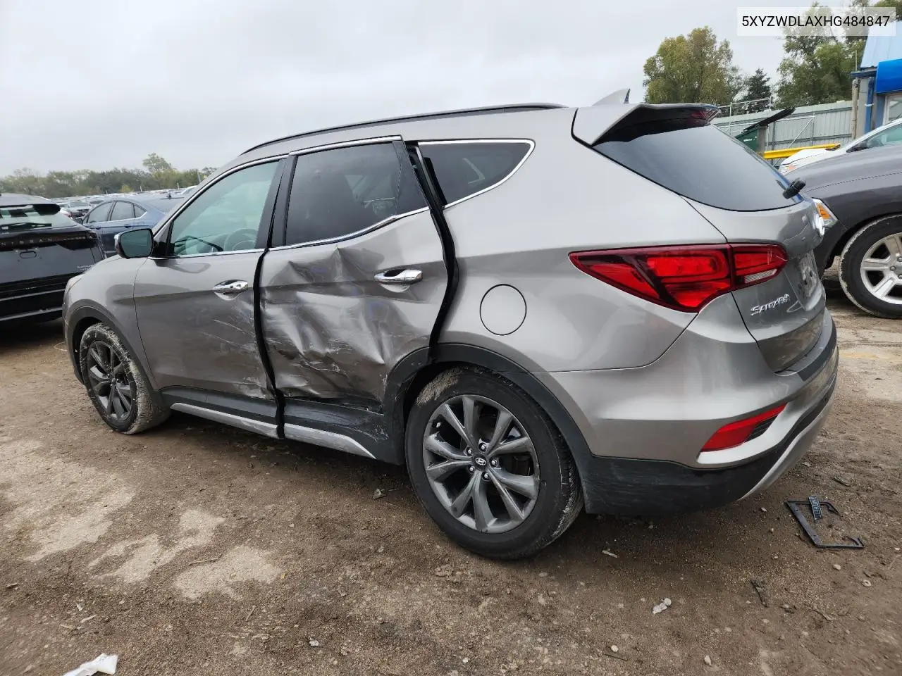 5XYZWDLAXHG484847 2017 Hyundai Santa Fe Sport