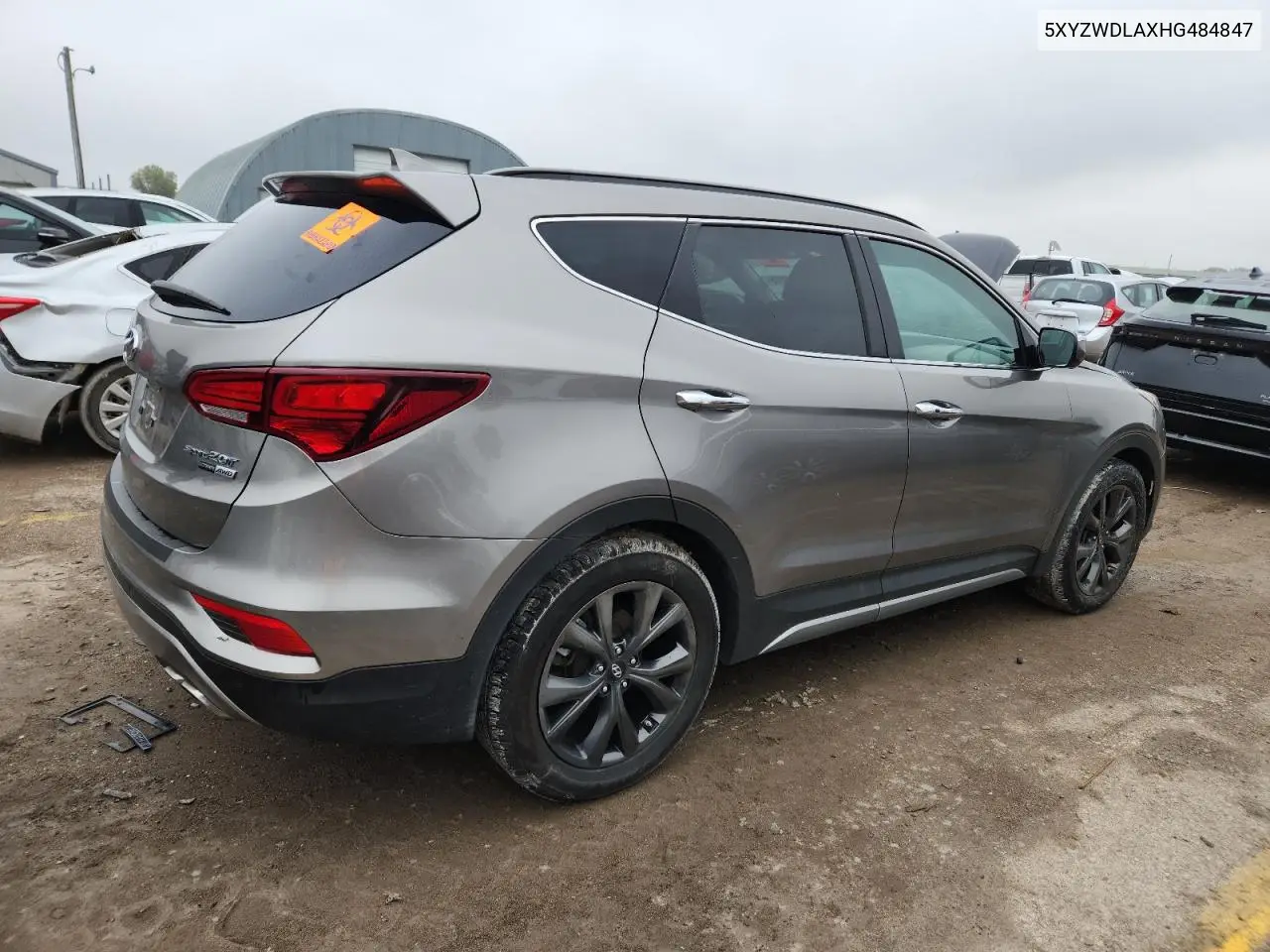 5XYZWDLAXHG484847 2017 Hyundai Santa Fe Sport
