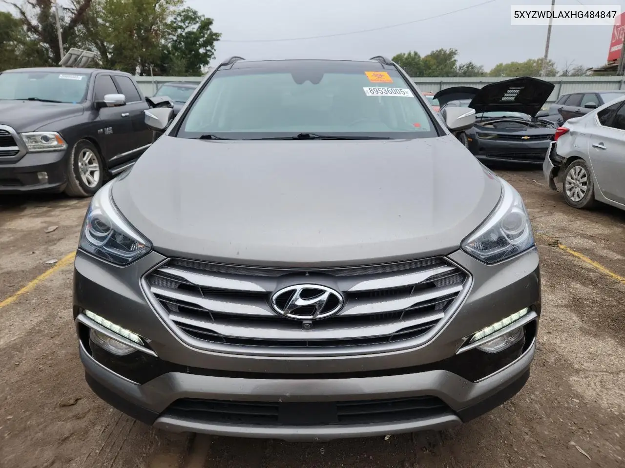5XYZWDLAXHG484847 2017 Hyundai Santa Fe Sport