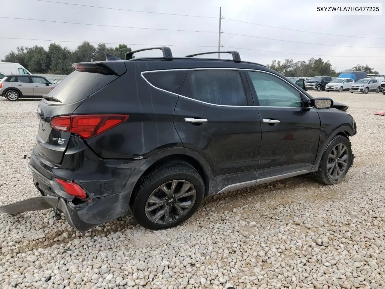5XYZW4LA7HG477225 2017 Hyundai Santa Fe Sport