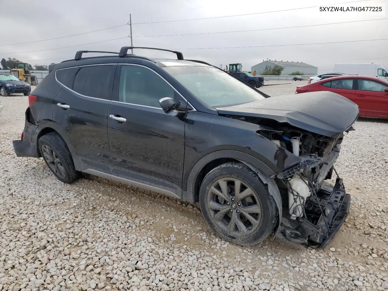 5XYZW4LA7HG477225 2017 Hyundai Santa Fe Sport