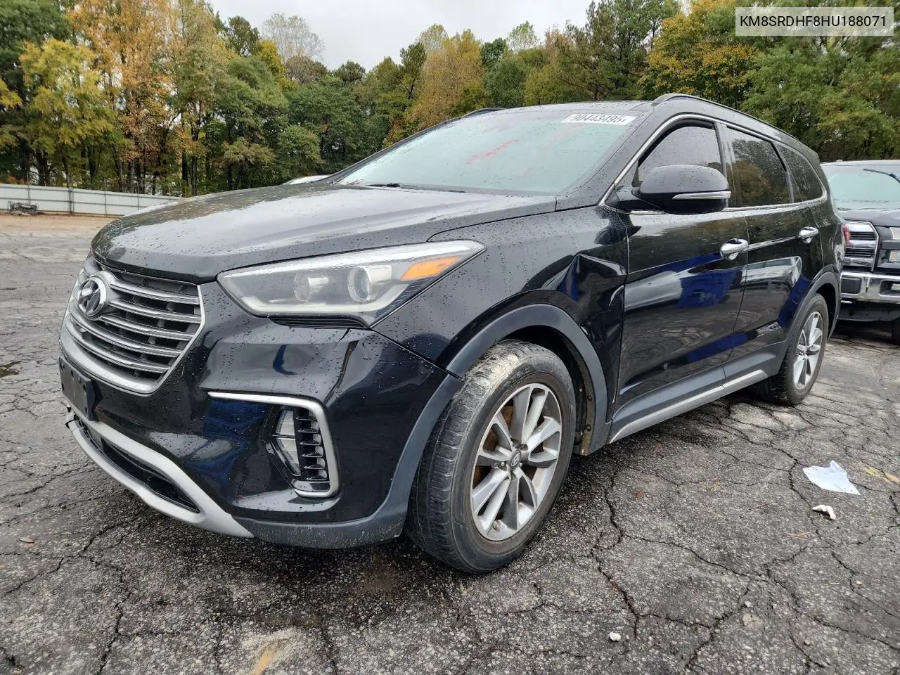 KM8SRDHF8HU188071 2017 Hyundai Santa Fe Se Ultimate
