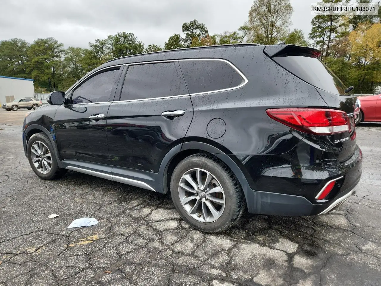 KM8SRDHF8HU188071 2017 Hyundai Santa Fe Se Ultimate