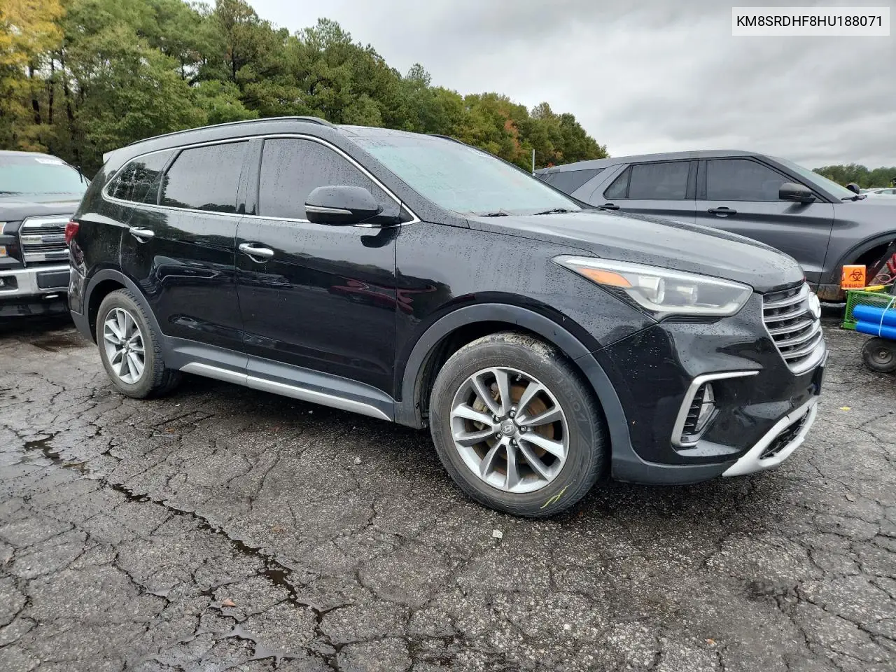 KM8SRDHF8HU188071 2017 Hyundai Santa Fe Se Ultimate