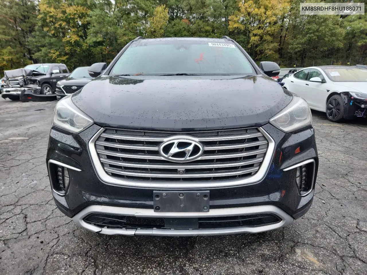 KM8SRDHF8HU188071 2017 Hyundai Santa Fe Se Ultimate