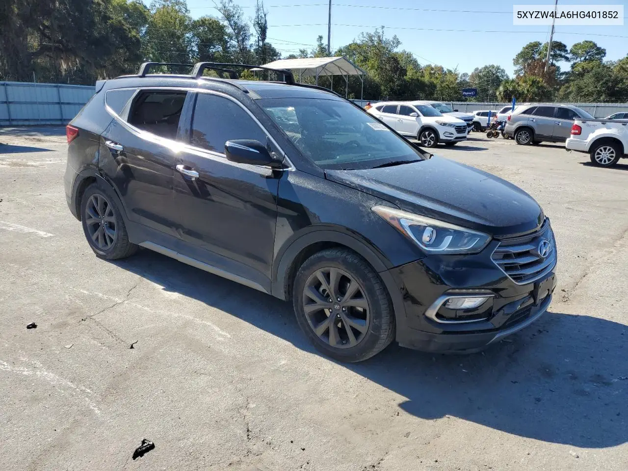 5XYZW4LA6HG401852 2017 Hyundai Santa Fe Sport