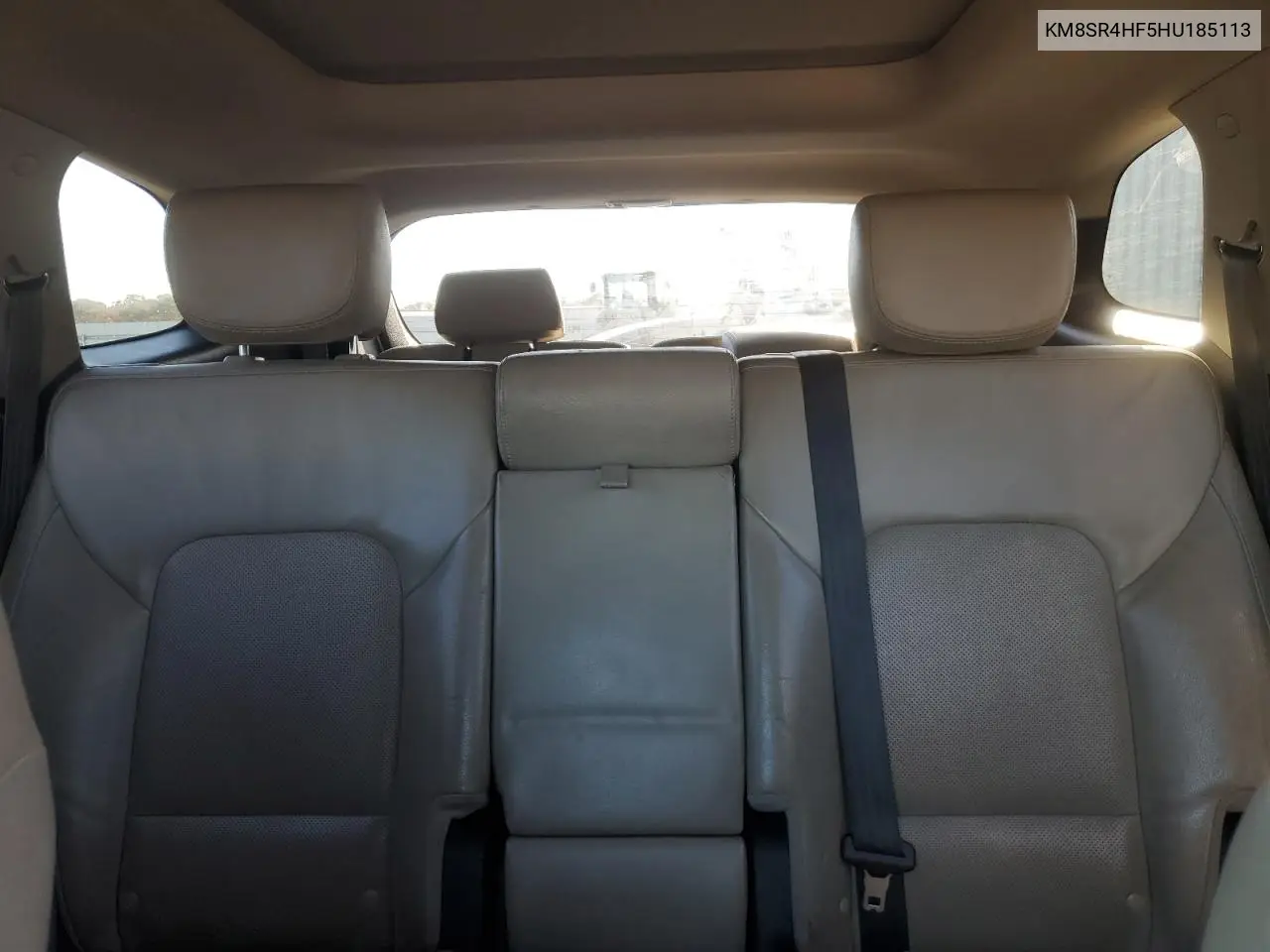 KM8SR4HF5HU185113 2017 Hyundai Santa Fe Se Ultimate