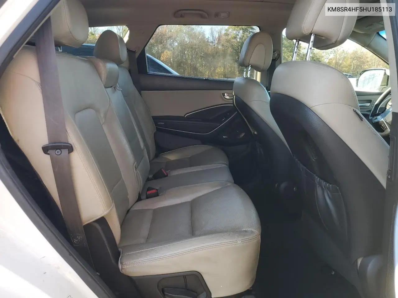 KM8SR4HF5HU185113 2017 Hyundai Santa Fe Se Ultimate