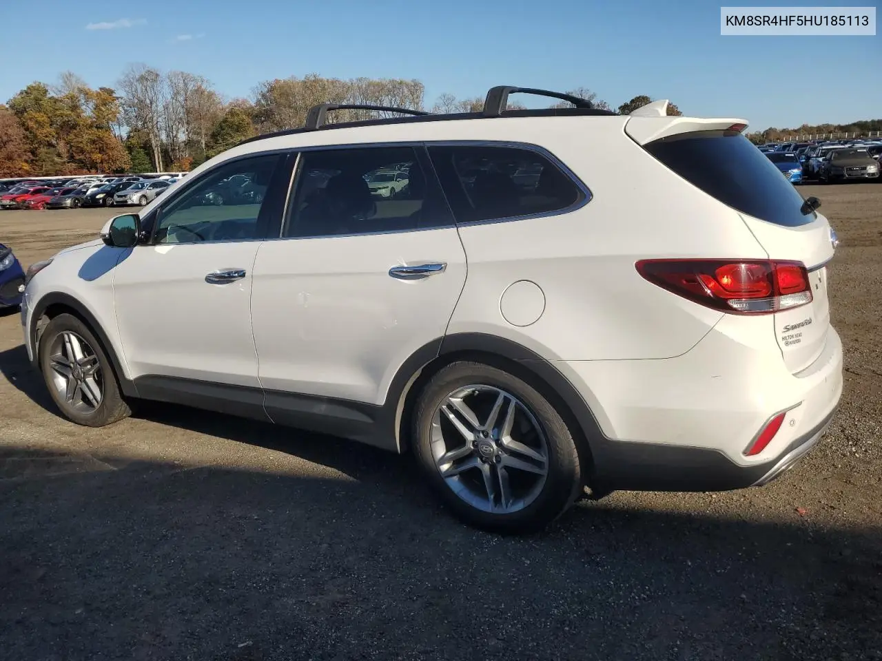KM8SR4HF5HU185113 2017 Hyundai Santa Fe Se Ultimate