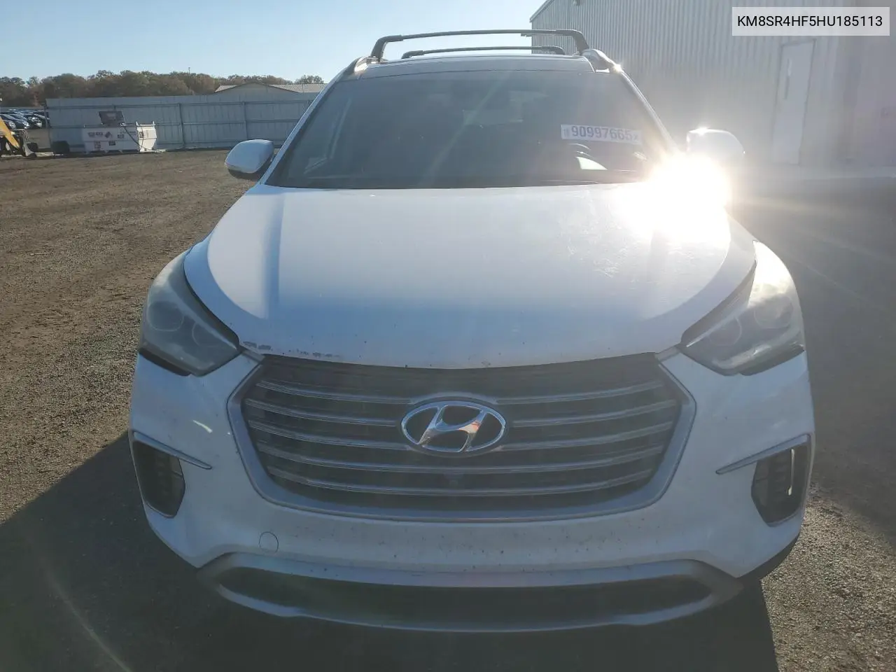 KM8SR4HF5HU185113 2017 Hyundai Santa Fe Se Ultimate