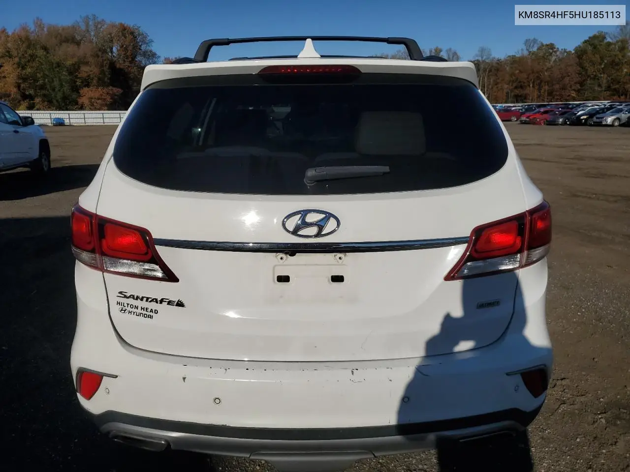 KM8SR4HF5HU185113 2017 Hyundai Santa Fe Se Ultimate