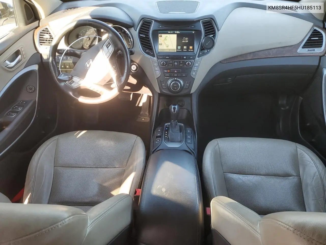 KM8SR4HF5HU185113 2017 Hyundai Santa Fe Se Ultimate