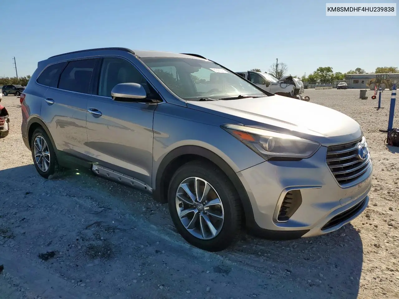 KM8SMDHF4HU239838 2017 Hyundai Santa Fe Se