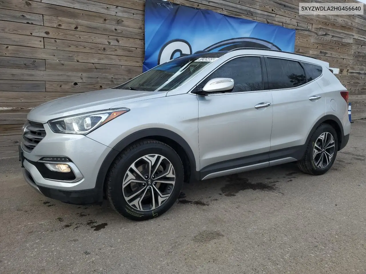 5XYZWDLA2HG456640 2017 Hyundai Santa Fe Sport