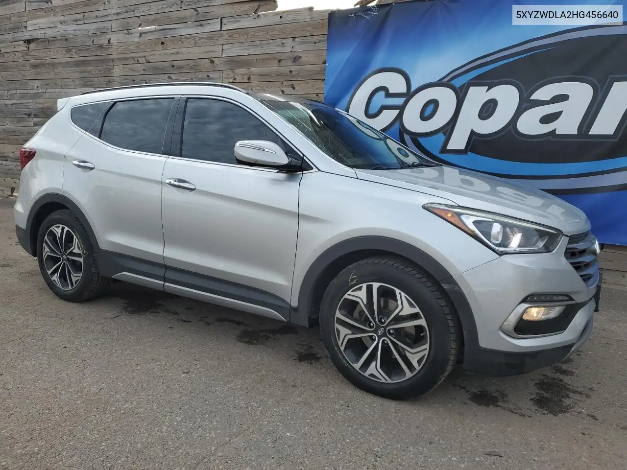 5XYZWDLA2HG456640 2017 Hyundai Santa Fe Sport