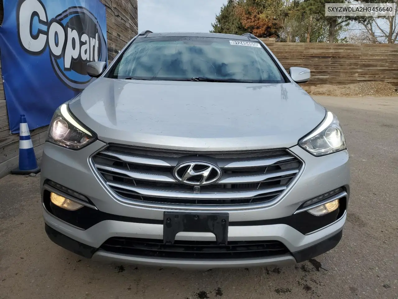 5XYZWDLA2HG456640 2017 Hyundai Santa Fe Sport