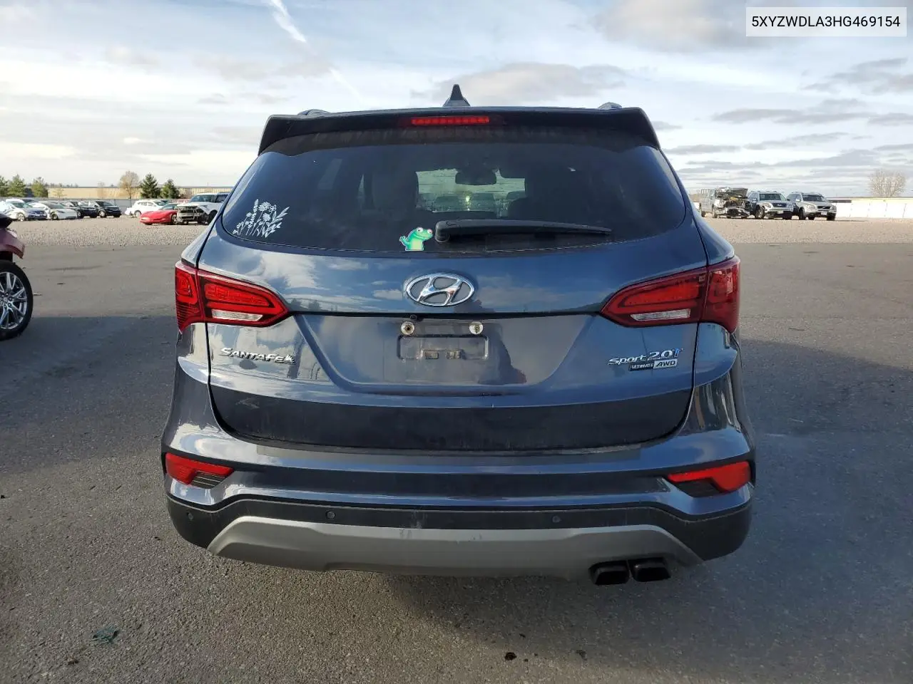 5XYZWDLA3HG469154 2017 Hyundai Santa Fe Sport