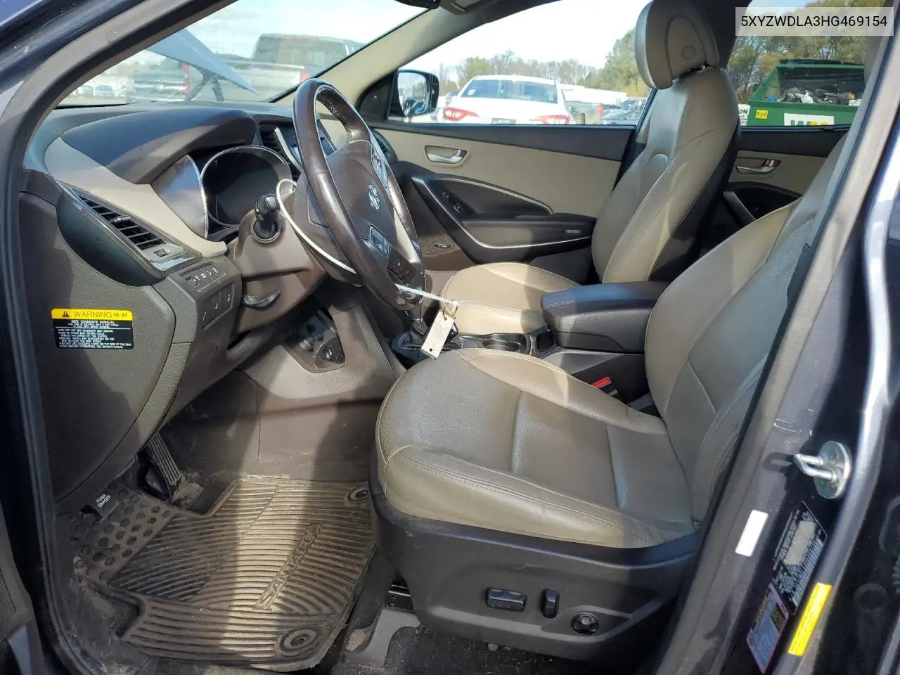 5XYZWDLA3HG469154 2017 Hyundai Santa Fe Sport