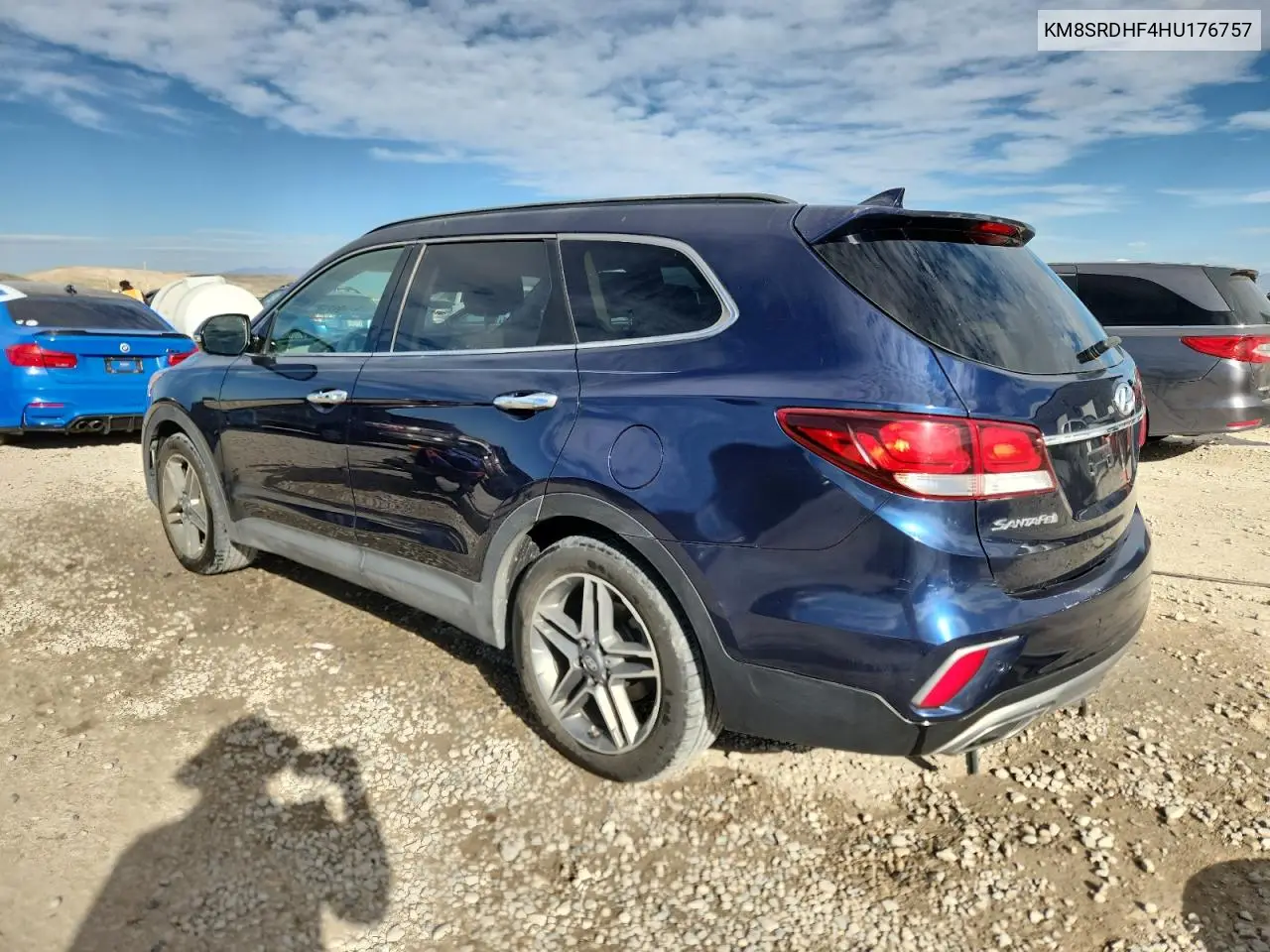KM8SRDHF4HU176757 2017 Hyundai Santa Fe Se Ultimate