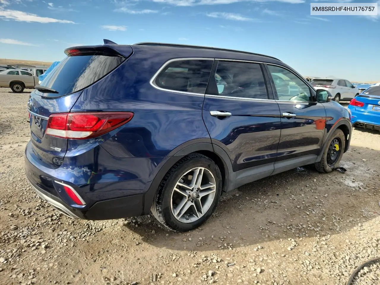 KM8SRDHF4HU176757 2017 Hyundai Santa Fe Se Ultimate