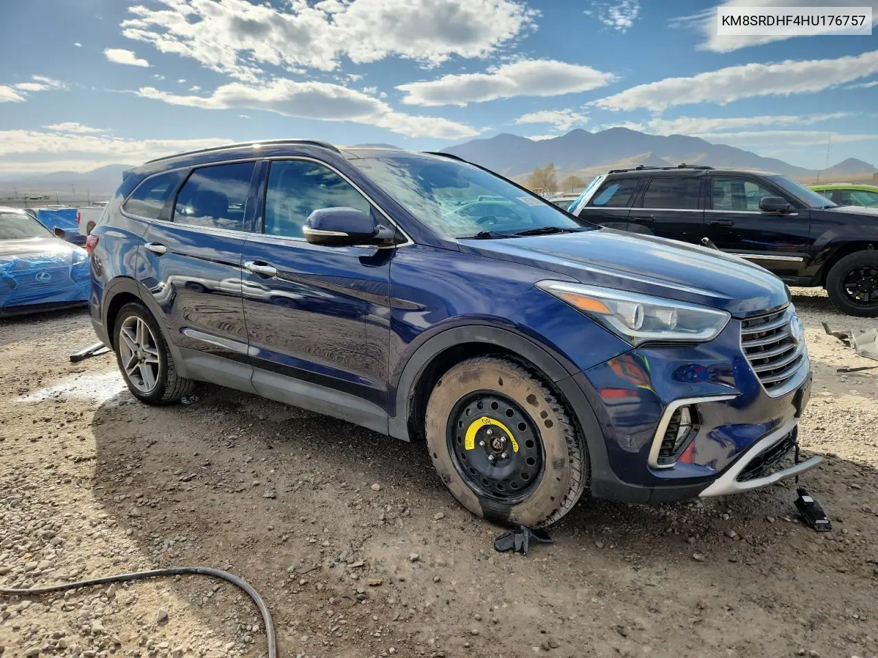 KM8SRDHF4HU176757 2017 Hyundai Santa Fe Se Ultimate