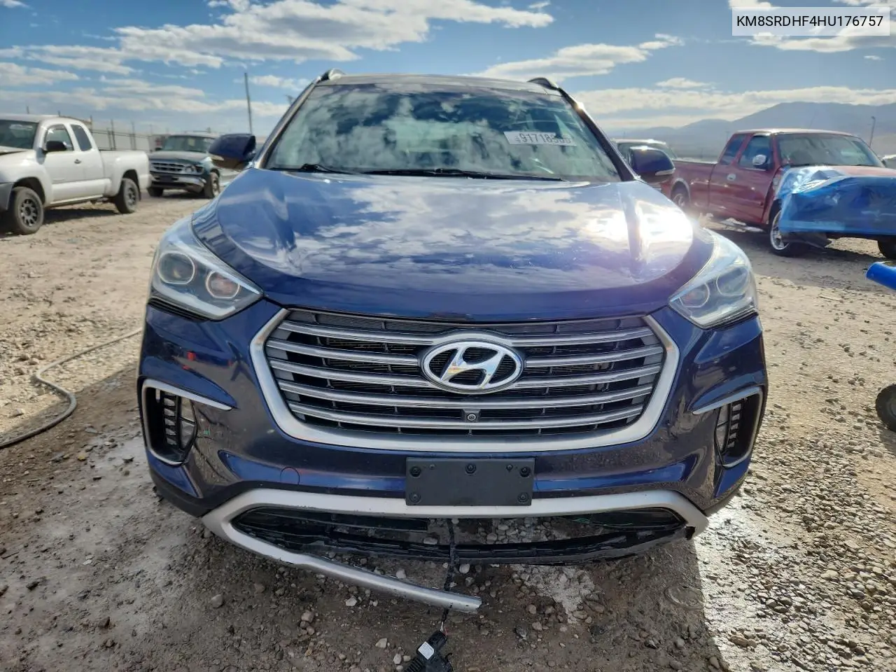 KM8SRDHF4HU176757 2017 Hyundai Santa Fe Se Ultimate