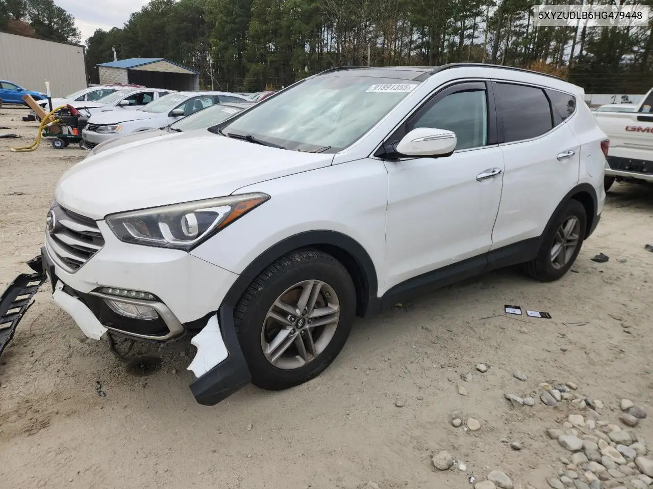 5XYZUDLB6HG479448 2017 Hyundai Santa Fe Sport