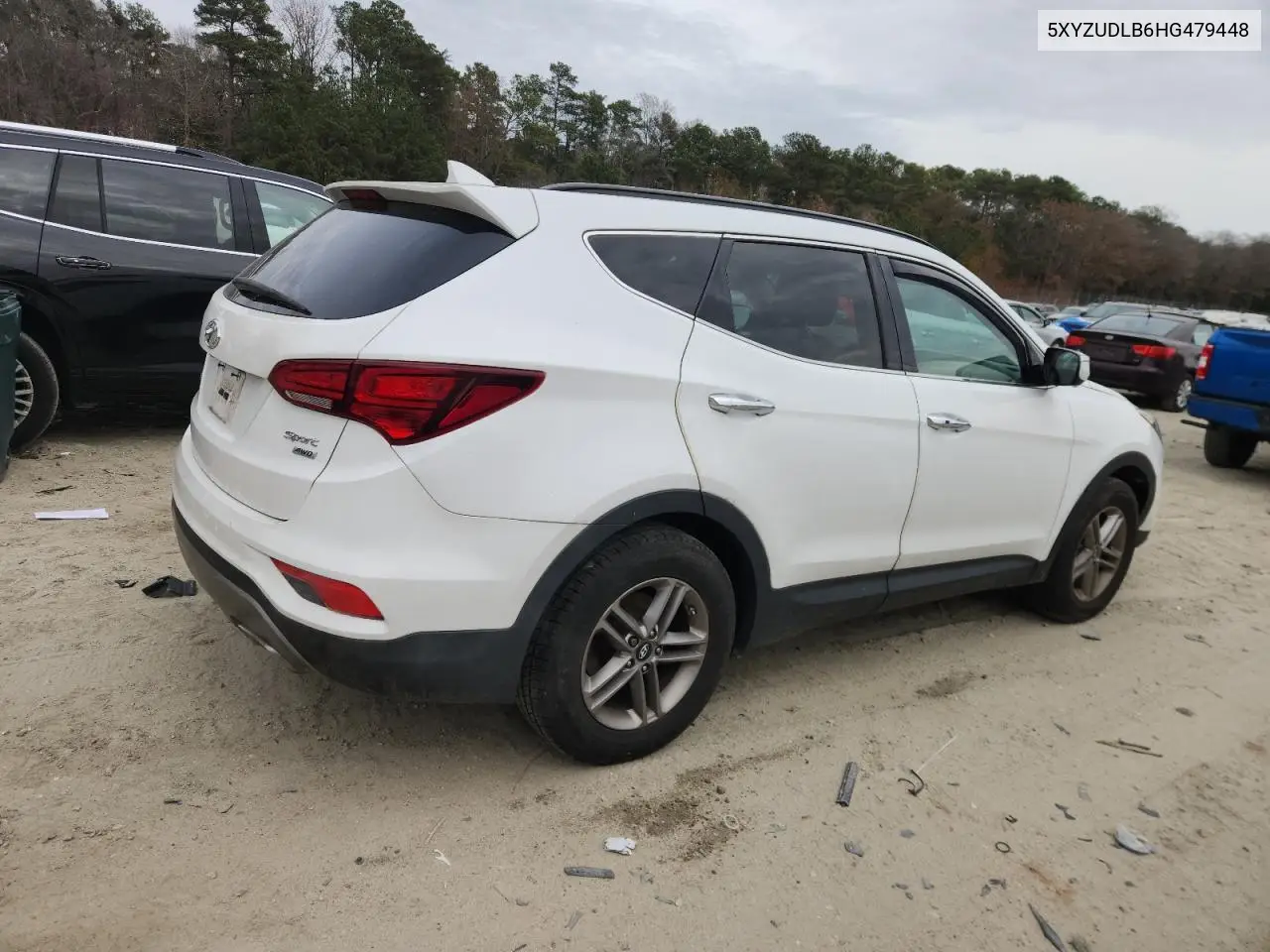 5XYZUDLB6HG479448 2017 Hyundai Santa Fe Sport