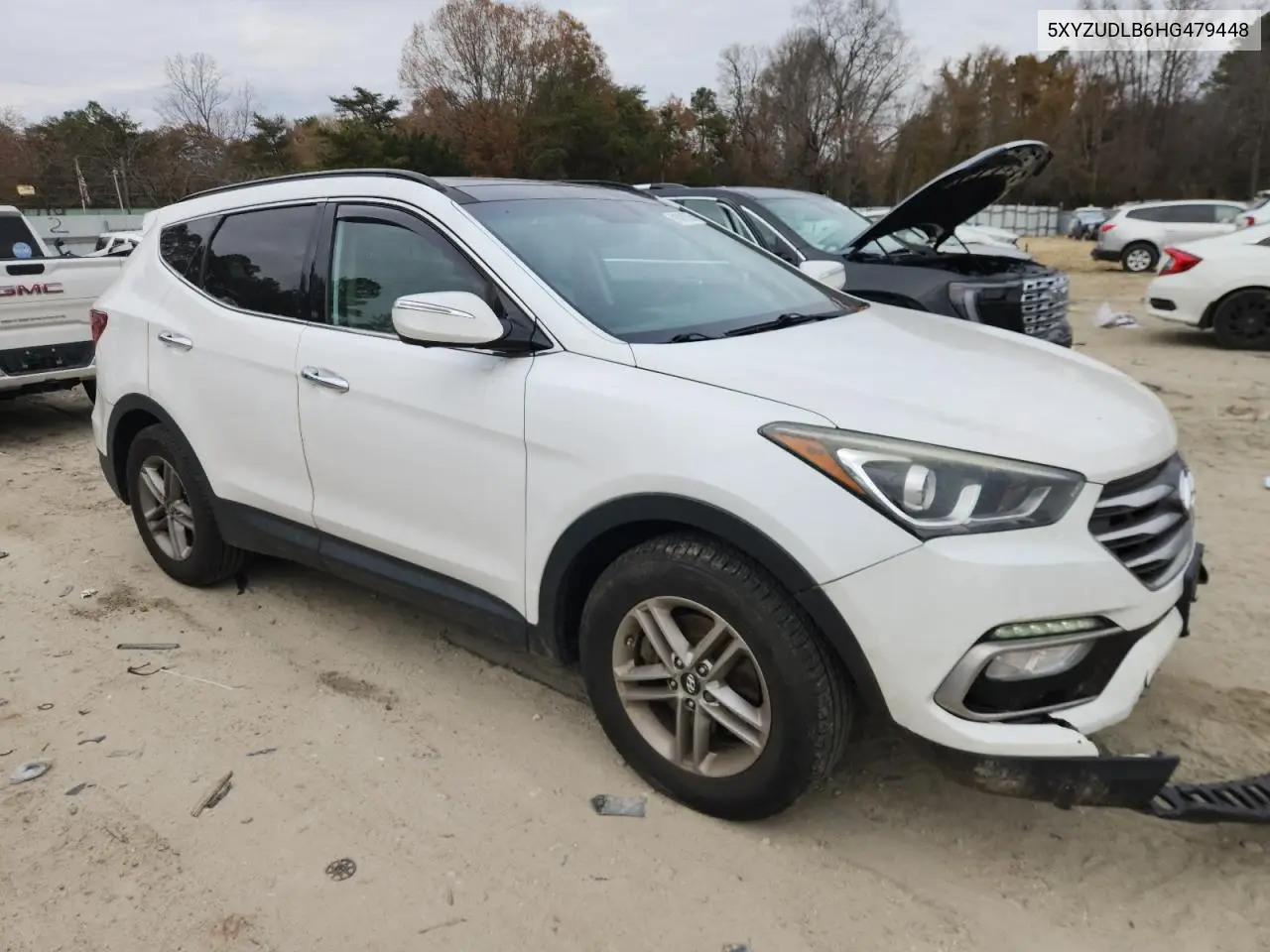 5XYZUDLB6HG479448 2017 Hyundai Santa Fe Sport