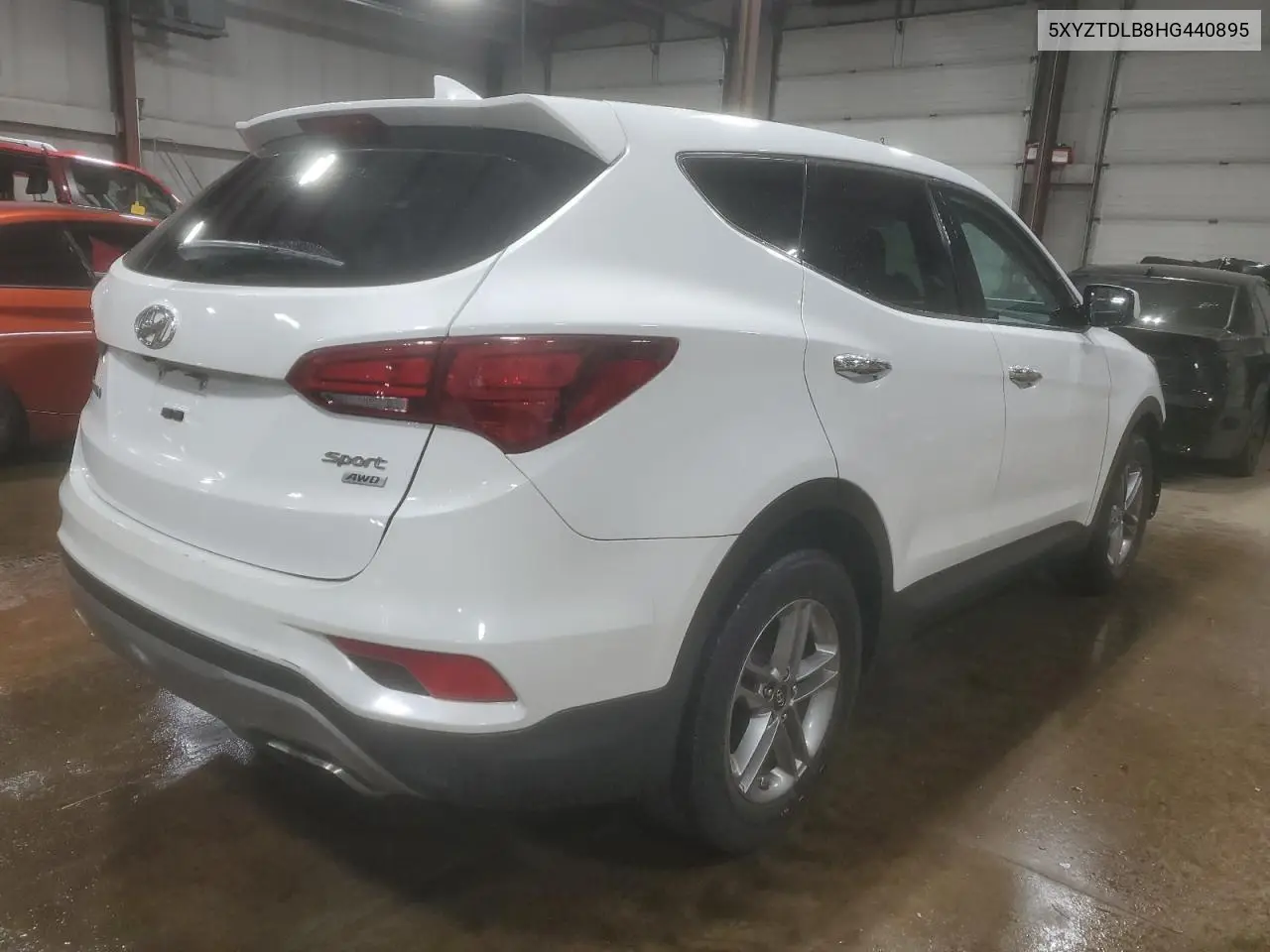 5XYZTDLB8HG440895 2017 Hyundai Santa Fe Sport