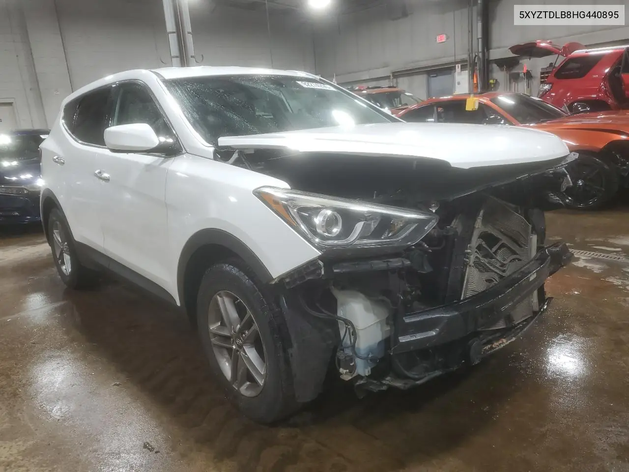 5XYZTDLB8HG440895 2017 Hyundai Santa Fe Sport