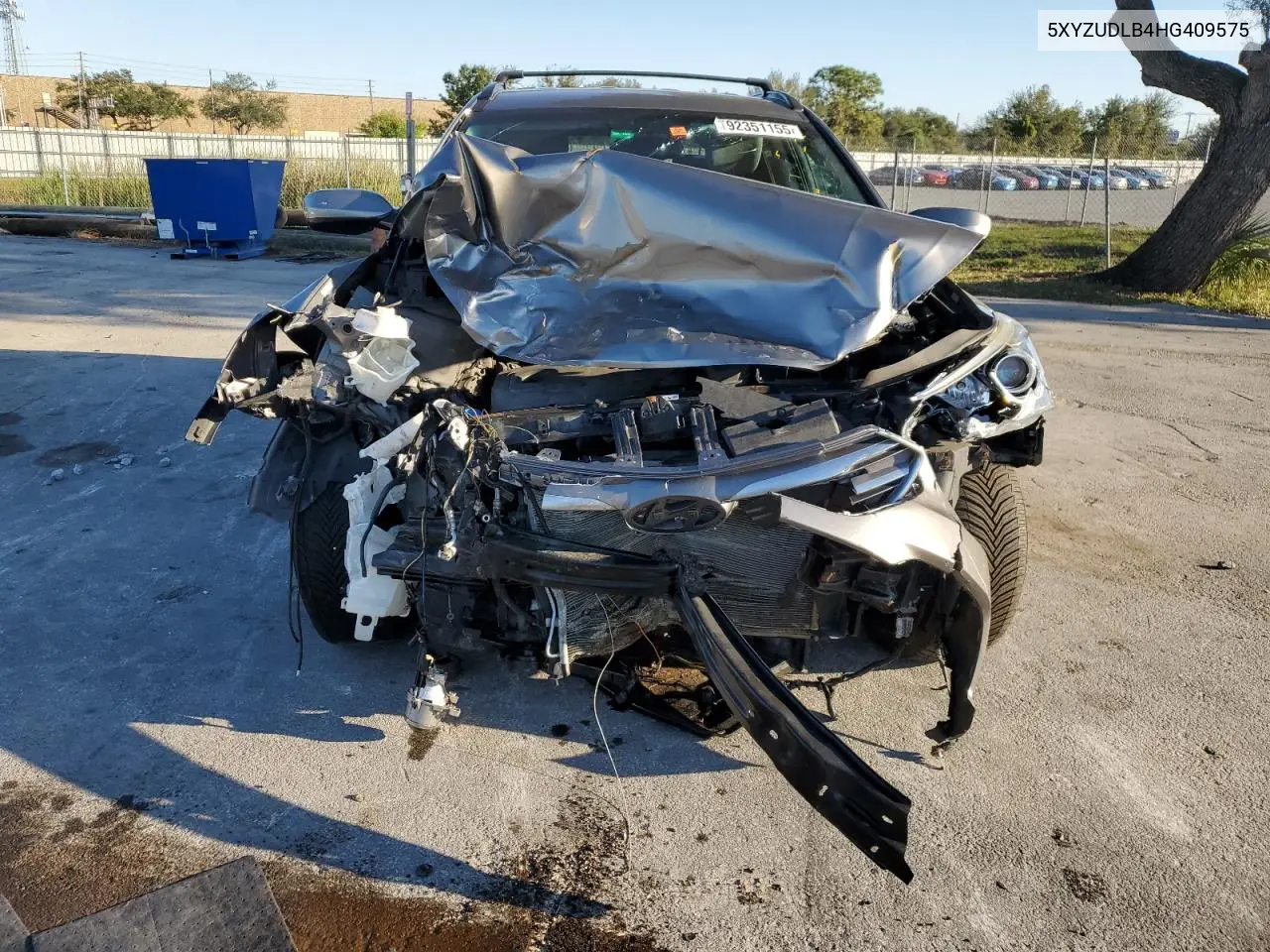 5XYZUDLB4HG409575 2017 Hyundai Santa Fe Sport