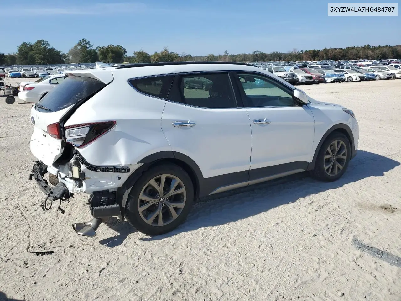 5XYZW4LA7HG484787 2017 Hyundai Santa Fe Sport