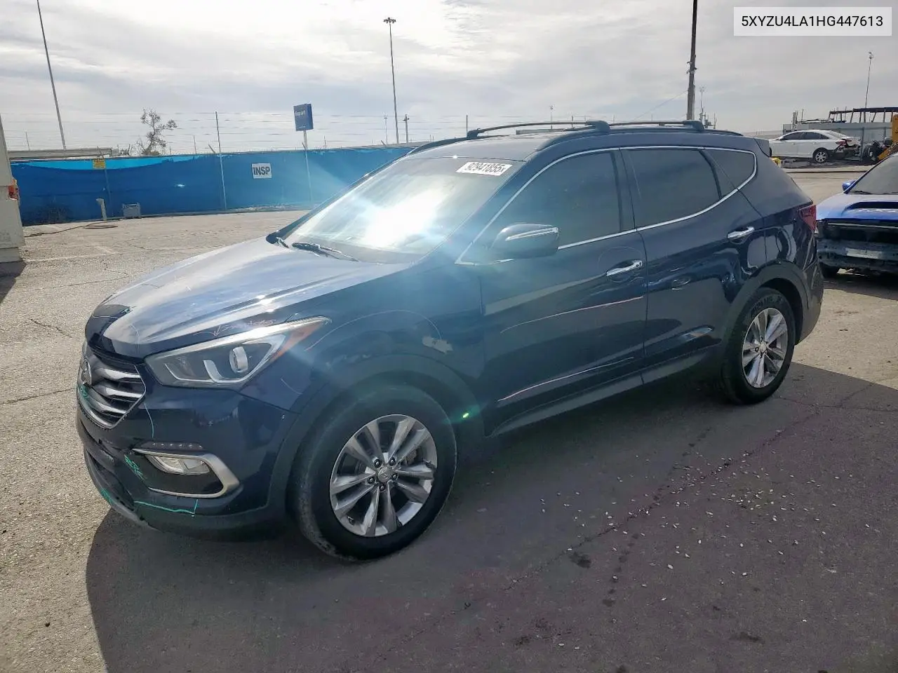 5XYZU4LA1HG447613 2017 Hyundai Santa Fe Sport
