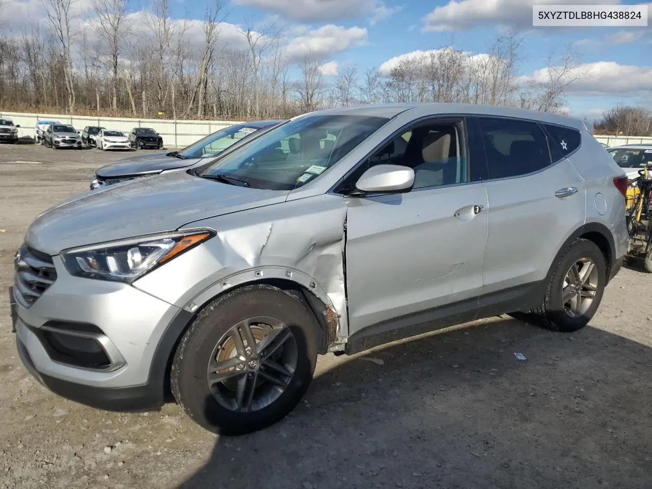 5XYZTDLB8HG438824 2017 Hyundai Santa Fe Sport