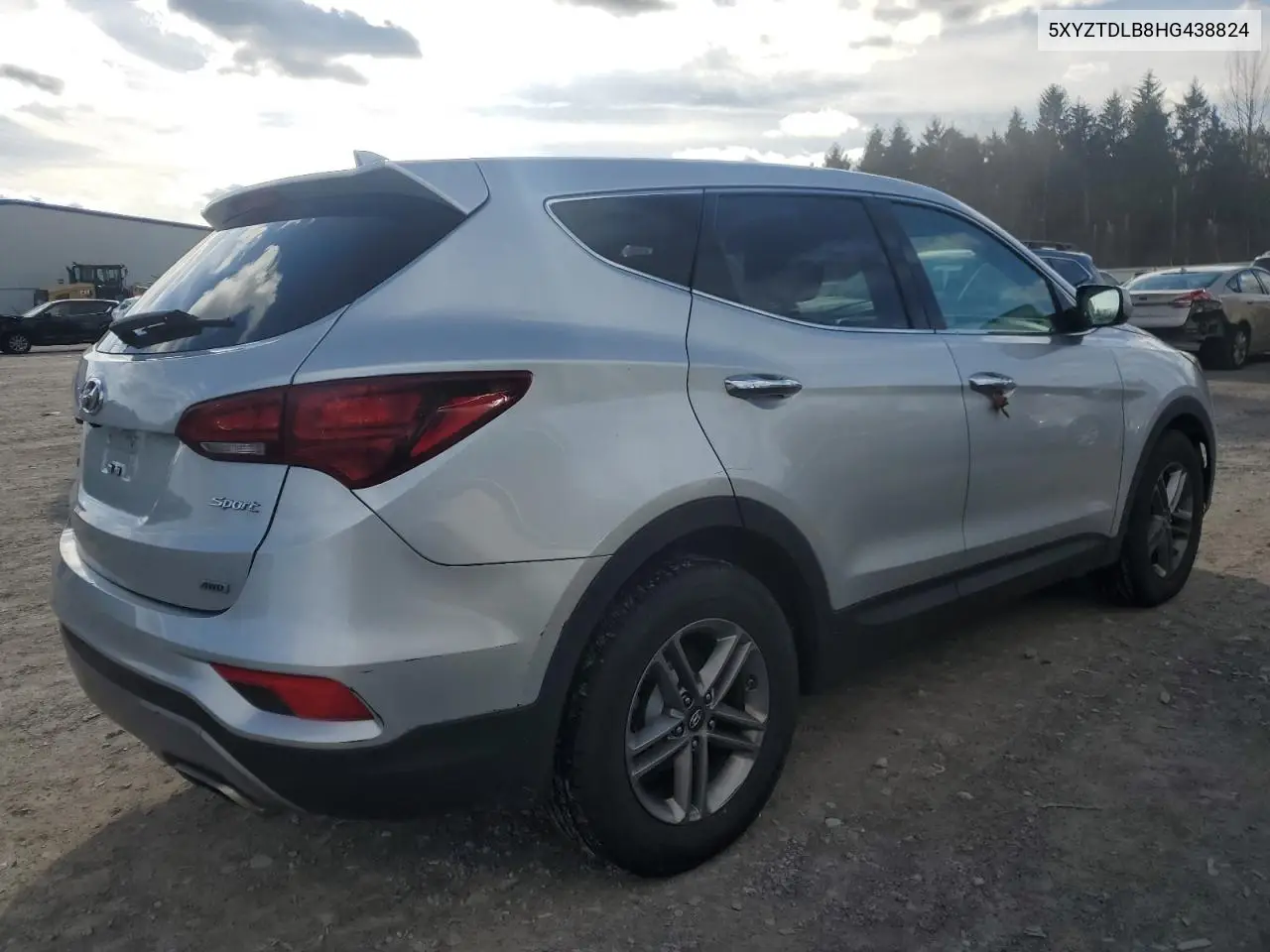 5XYZTDLB8HG438824 2017 Hyundai Santa Fe Sport