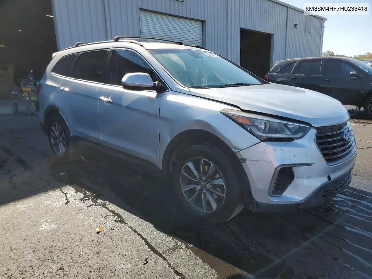 KM8SM4HF7HU233418 2017 Hyundai Santa Fe Se