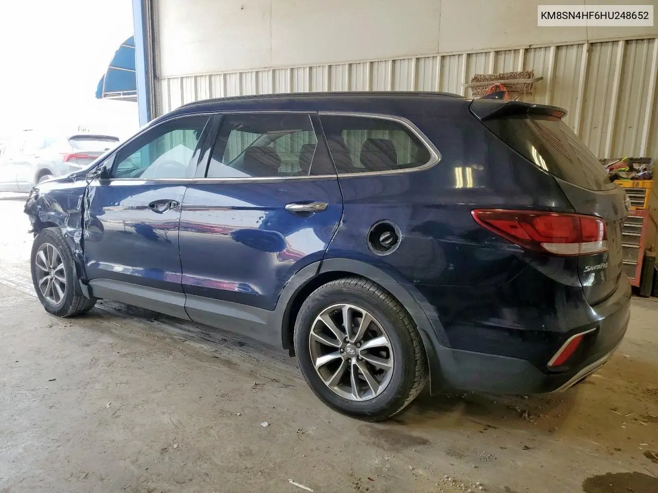 KM8SN4HF6HU248652 2017 Hyundai Santa Fe Se