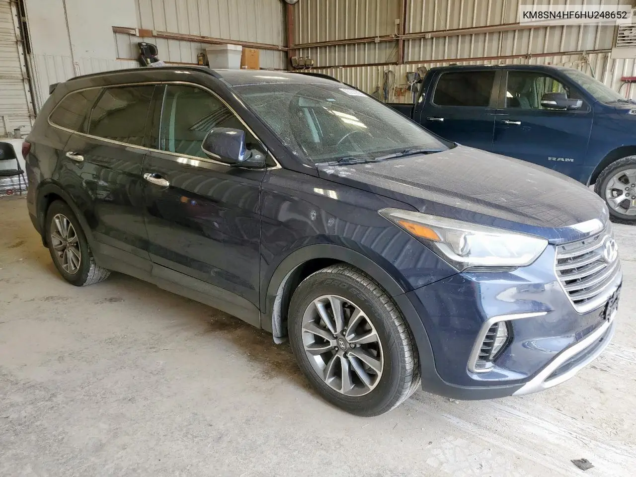 KM8SN4HF6HU248652 2017 Hyundai Santa Fe Se