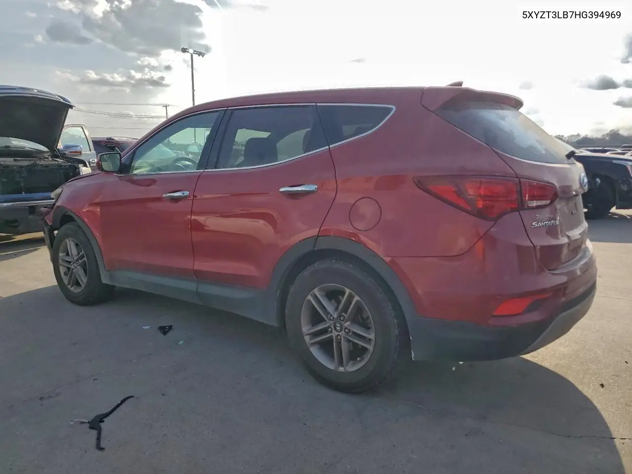 5XYZT3LB7HG394969 2017 Hyundai Santa Fe Sport