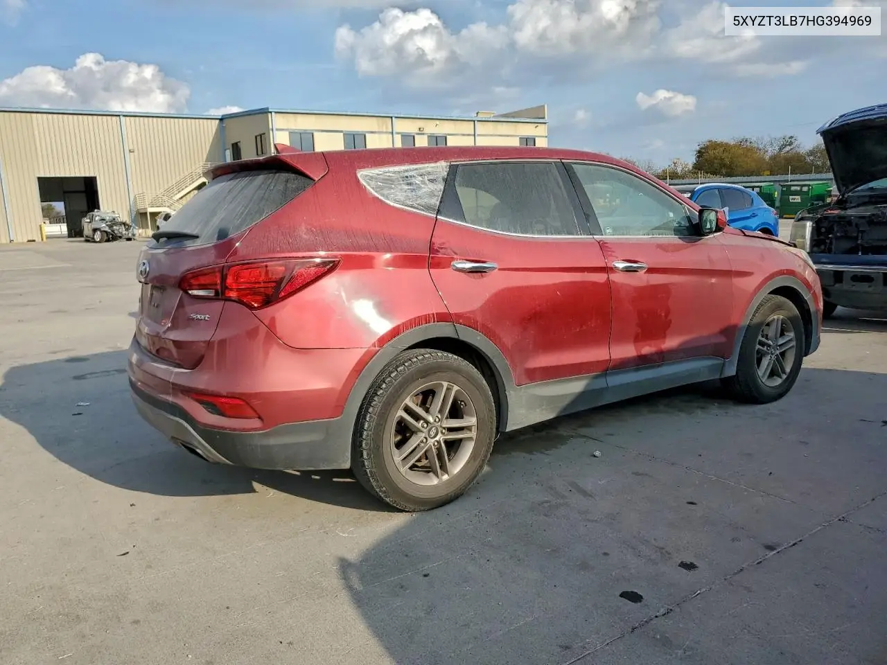 5XYZT3LB7HG394969 2017 Hyundai Santa Fe Sport