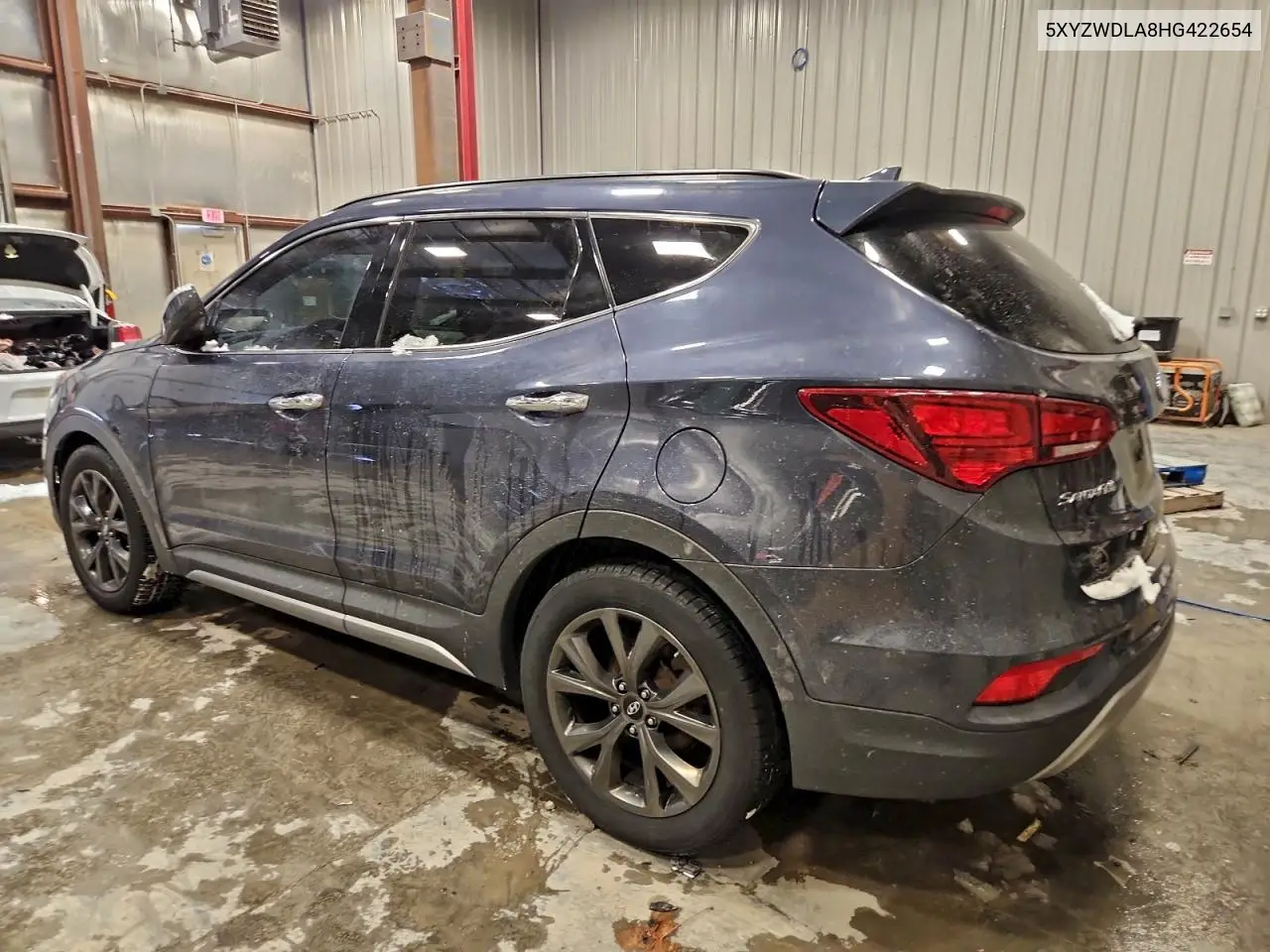 5XYZWDLA8HG422654 2017 Hyundai Santa Fe Sport