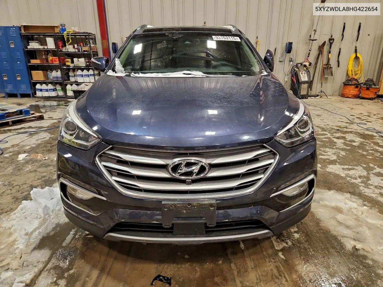 5XYZWDLA8HG422654 2017 Hyundai Santa Fe Sport