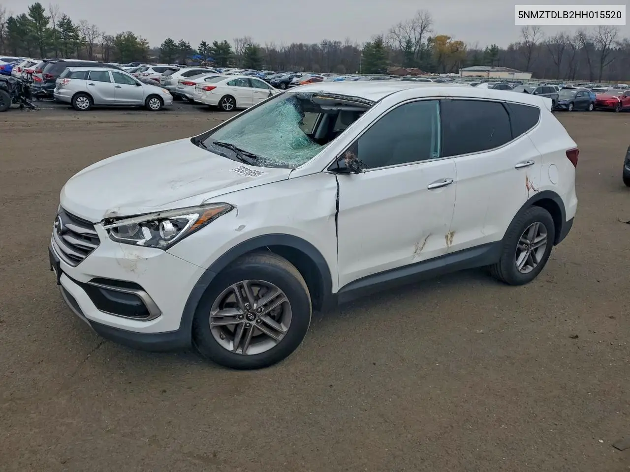 5NMZTDLB2HH015520 2017 Hyundai Santa Fe Sport