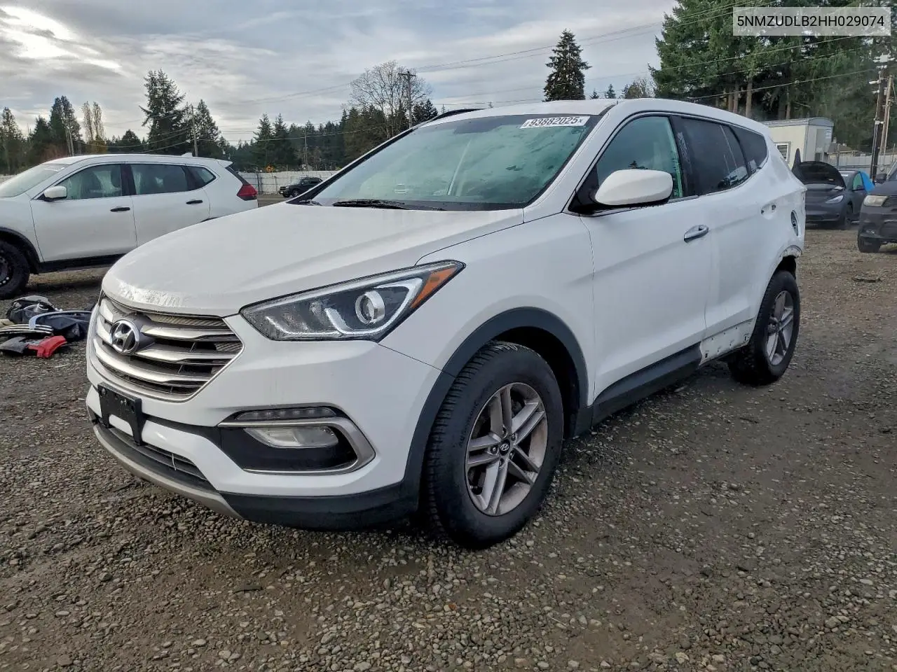 5NMZUDLB2HH029074 2017 Hyundai Santa Fe Sport