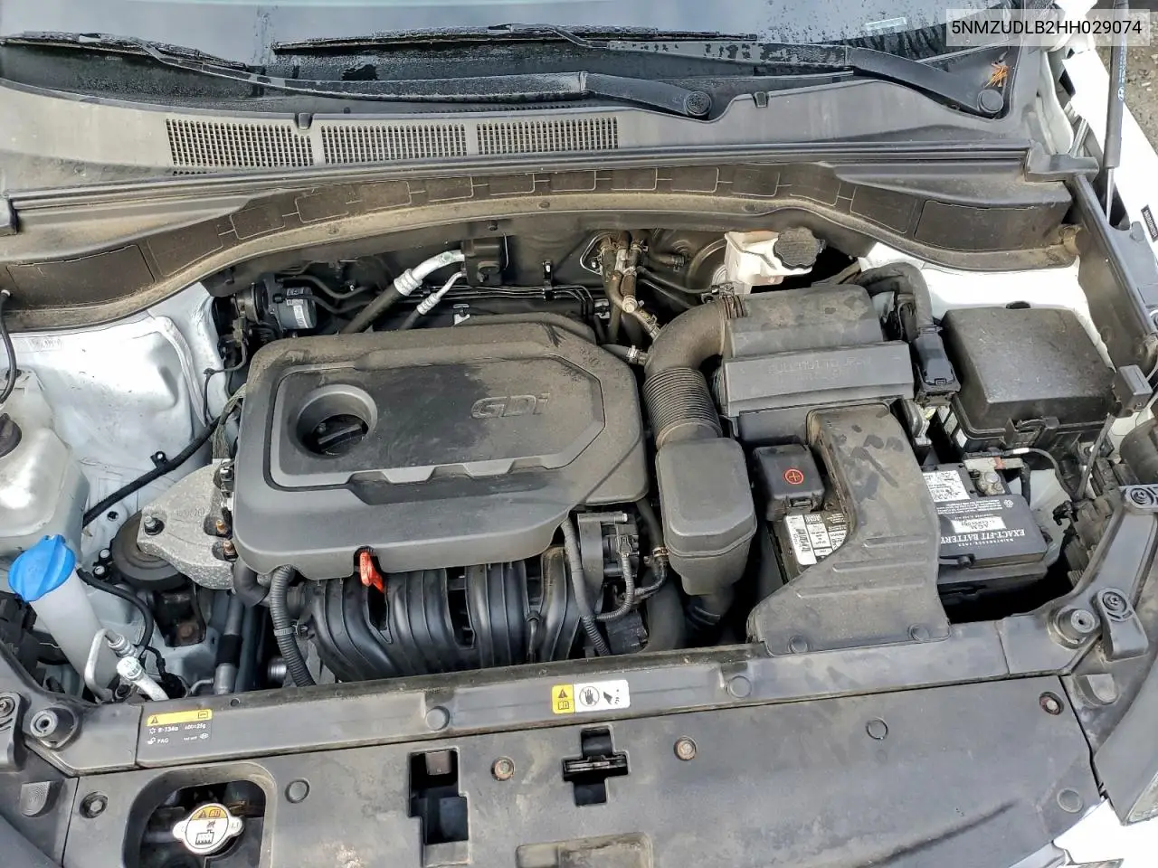 5NMZUDLB2HH029074 2017 Hyundai Santa Fe Sport