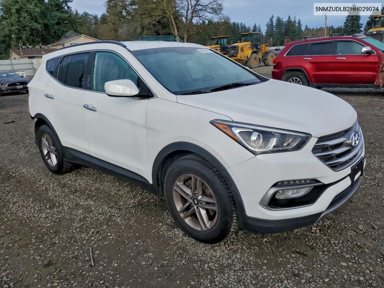 5NMZUDLB2HH029074 2017 Hyundai Santa Fe Sport