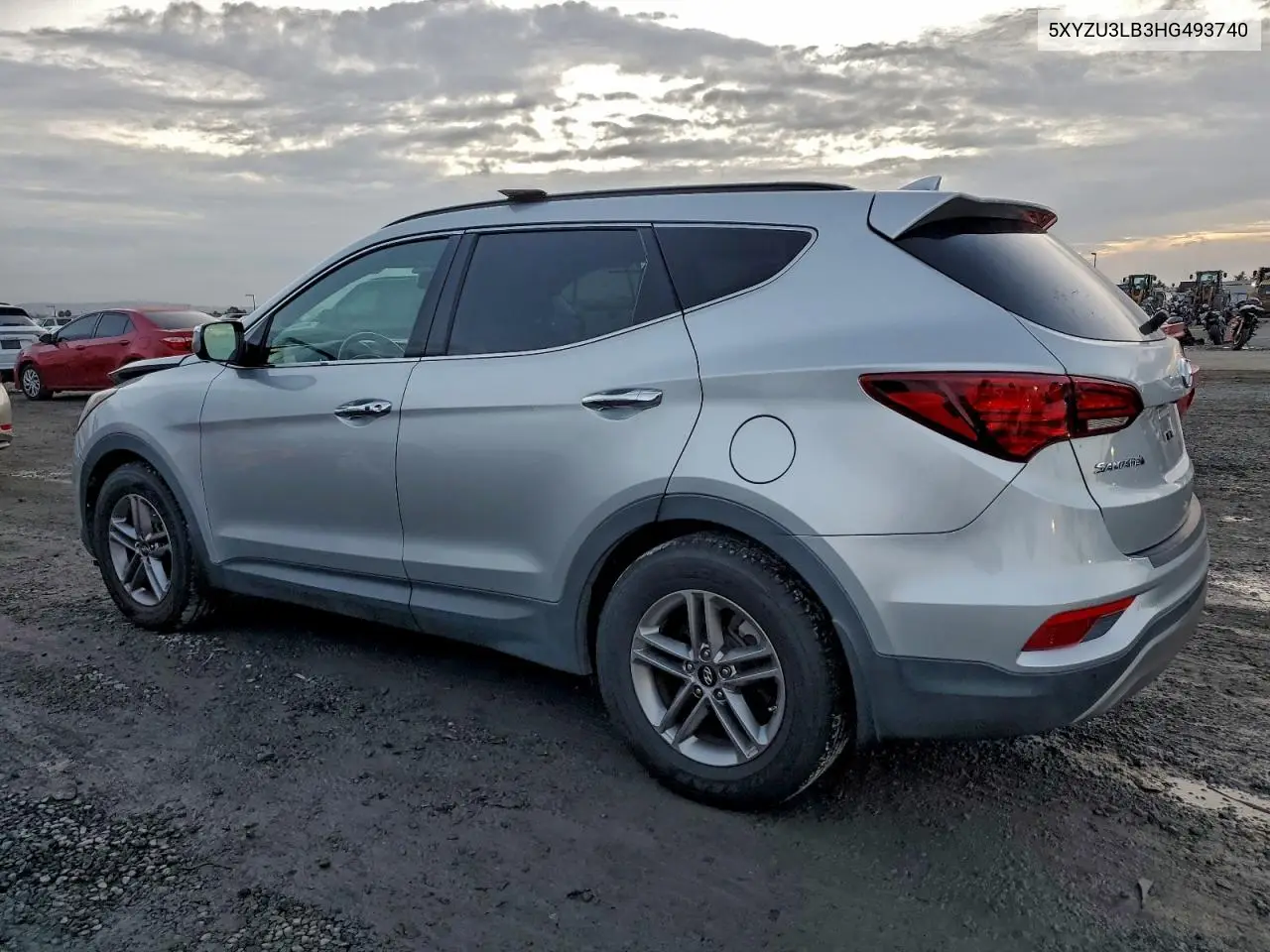 5XYZU3LB3HG493740 2017 Hyundai Santa Fe Sport