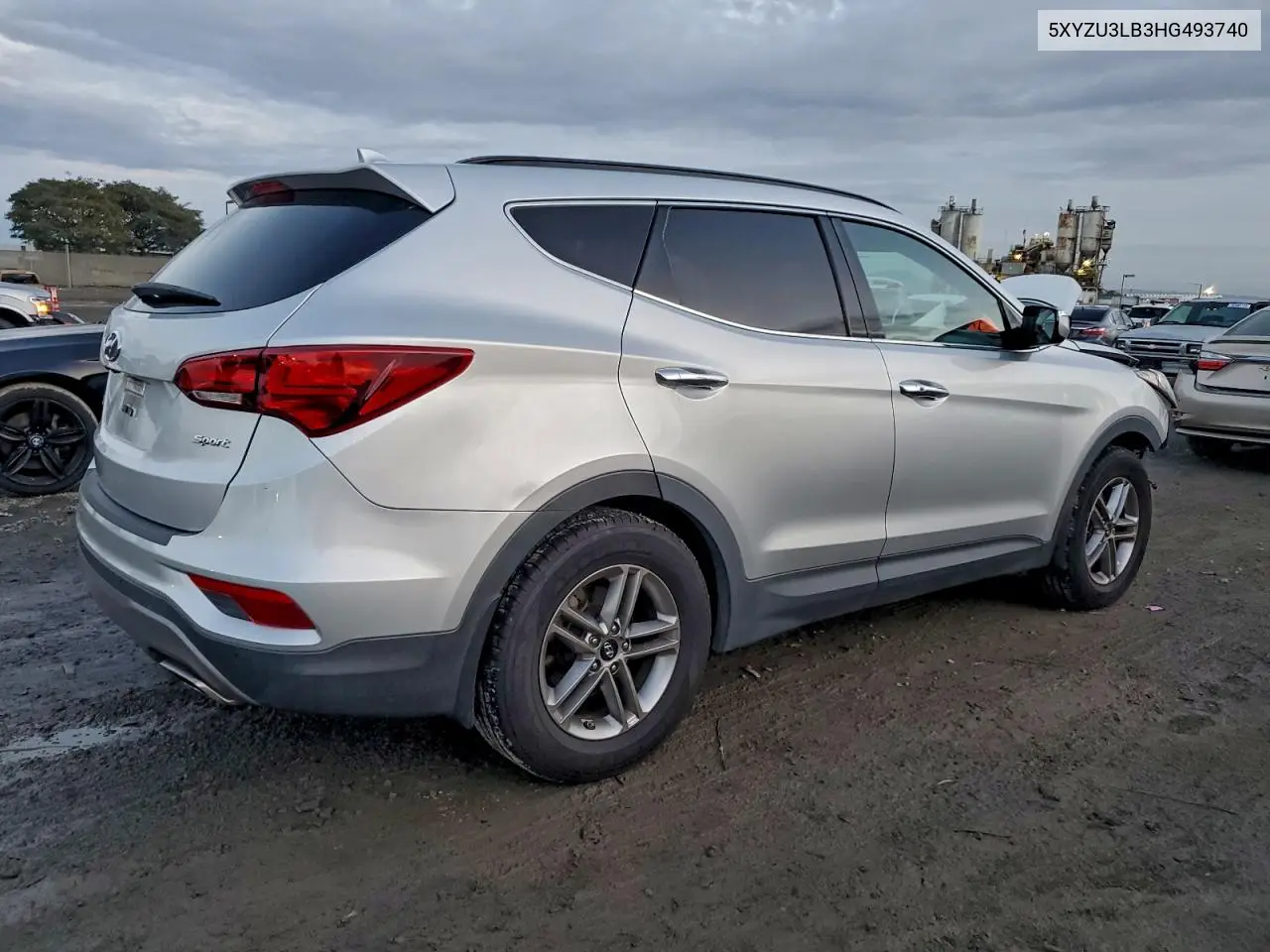 5XYZU3LB3HG493740 2017 Hyundai Santa Fe Sport